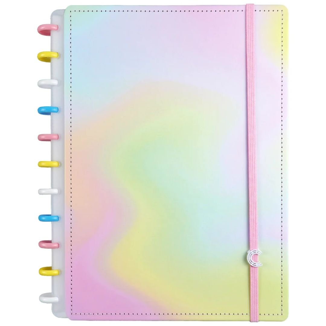 caderno inteligente candy splash grande 90gm com 80 folhas 1